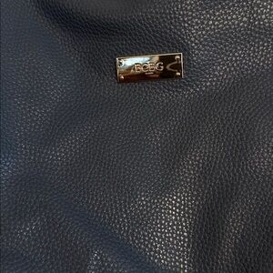 BCBG blue grey  Leather Shoulder Bag